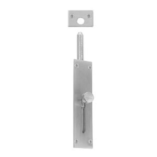 100mm Reverse Barrel Bolt Satin Chrome