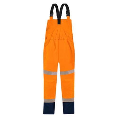Stamina Eco Rain Bib Overtrouser Orange/Navy - Bison 2XL