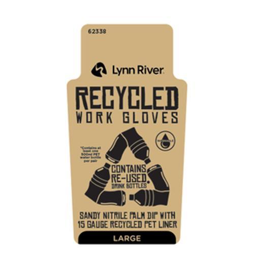 Recycled Work Gloves RPET - Lynn River 15g X-Large