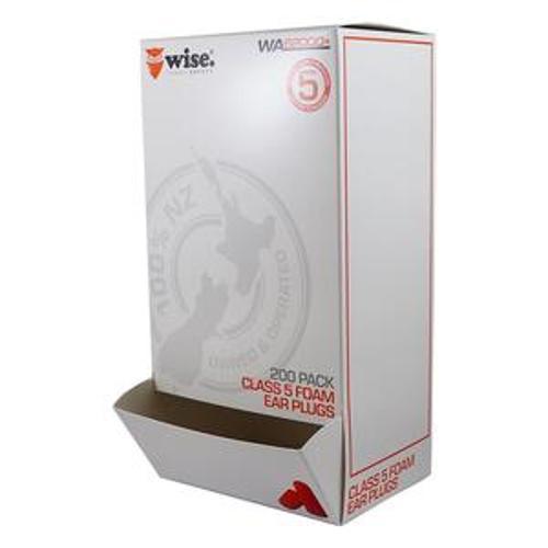 Wise Foam Earplugs Class 5 50 Pairs - Lynn River