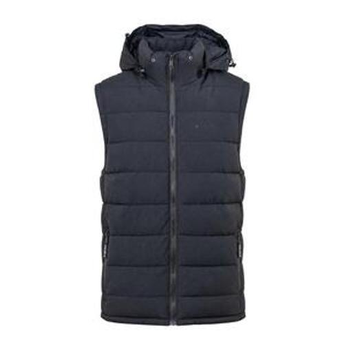 Men's Polar X Canvas Puffer Vest Black - Bushbuck 2XL