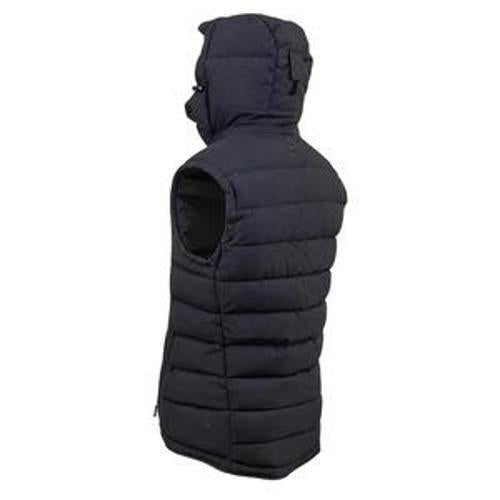 Men's Polar X Canvas Puffer Vest Black - Bushbuck 2XL