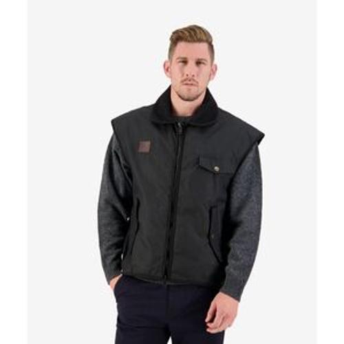 Levels Oilskin Vest Brown Cotton Mens Size - Swanndri M