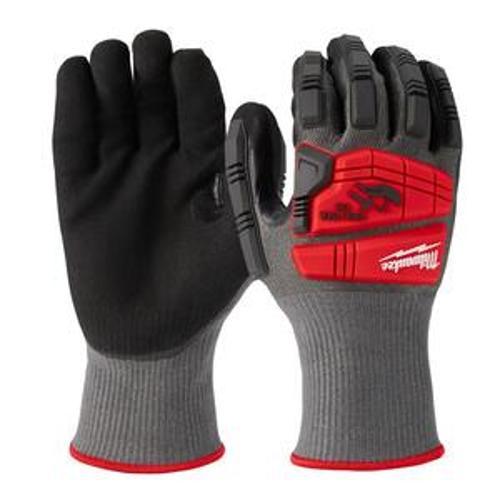Gloves Impact Cut Level 5 Nitrile Dipped - Milwaukee S