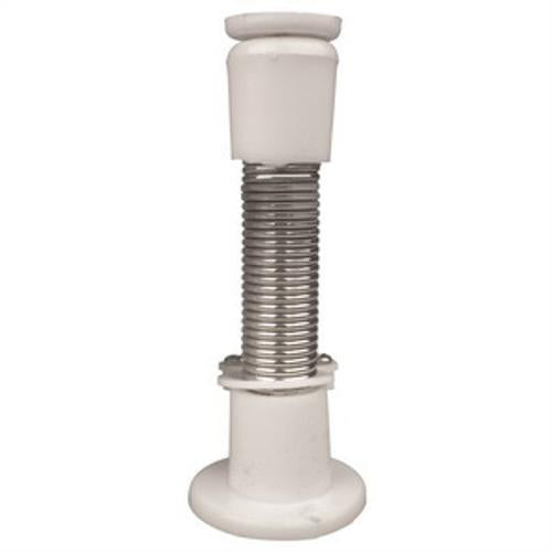 Door Stop White Brass Box 20 - Holdfast