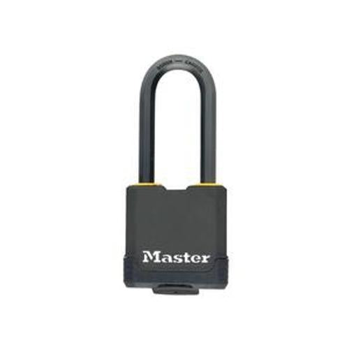 Magnum Covered Keyed Padlock Shank Laminated Steel long 45mm - 38mm