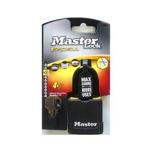 Magnum Covered Keyed Padlock Shank Laminated Steel long 45mm - 38mm