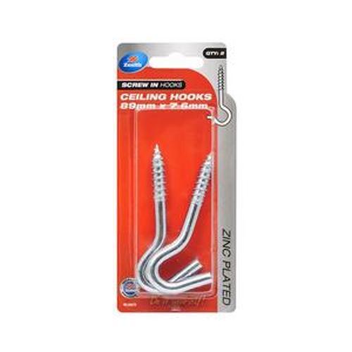 Ceiling Hook Zinc Plated 7 x 89 x - Zenith 15mm