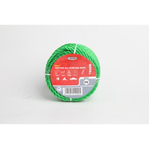 Trade All Purpose Rope Twisted Polypropylene - Gartner 6mm x 20m