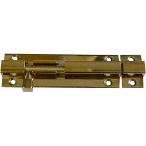 Socket Bolt 50mm Polished Brass Carded - Xcel