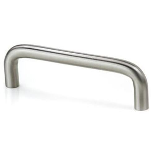 Luton D Handle 128mm Satin Nickel Plated - Sylvan