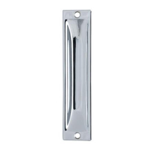 Flush Pull 140 x 33mm Satin Chrome 106SC140 - Miles Nelson