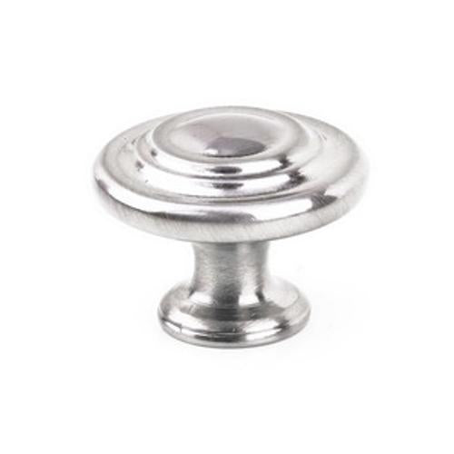 Selden Knob Satin Nickel Plated EU19.SNP - Sylvan