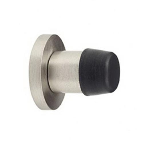 30mm Doorstop Skirting Concealed Fix Brushed Nickel