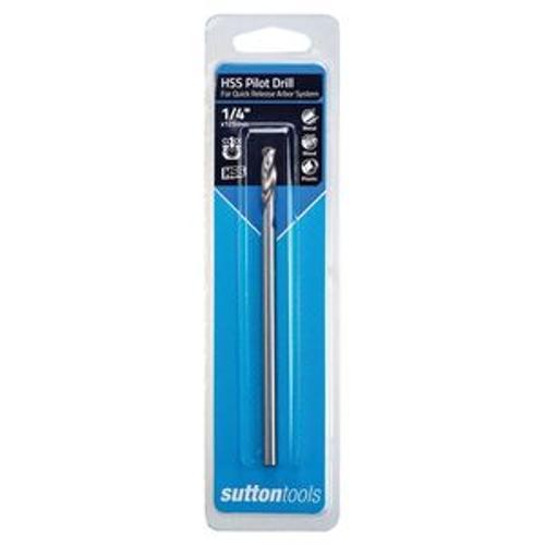 Quick Release Arbors Pilot Drill Long HSS Split Point H1226106 - Sutton
