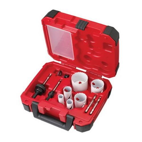 HOLE DOZER Hole Saw Kit 10 Piece - Milwaukee