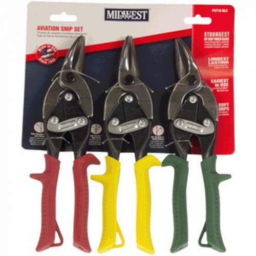 Aviation Snip Set 3 Piece Left Right and Straight - Midwest