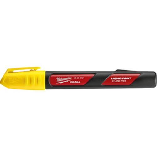 INKZALL Liquid Paint Nib Tip Yellow Marker - Milwaukee