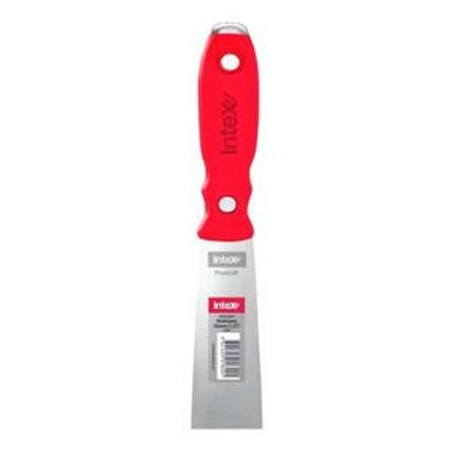 PlasterX Putty Knife with MegaGrip Hammer Handle Stainless Steel - Intex 32mm
