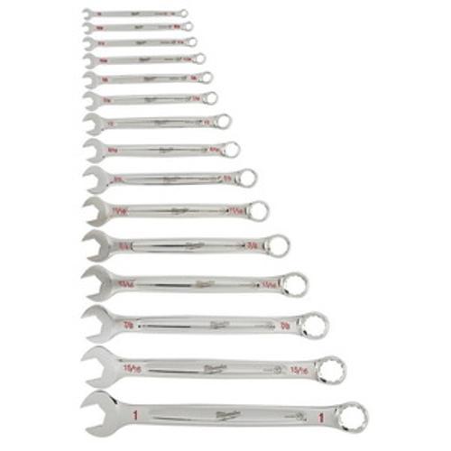 Imperial Combination Wrench 15 Piece Set - Milwaukee