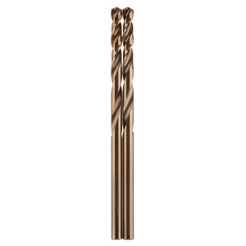 Red Helix Cobalt Drill Bit 3.2 x - Milwaukee 65mm 2 Pack