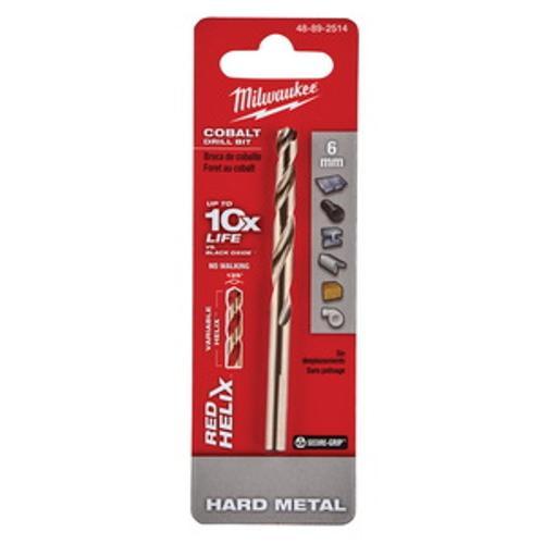 Red Helix Cobalt Drill Bit 6 x - Milwaukee 93mm