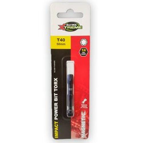 Xtreme Impact Power Bit Torx T40 x - Blu-mol 50mm