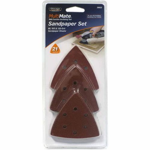 Multimate Sandpaper 7 Piece 80/100/120 Grit - Allied