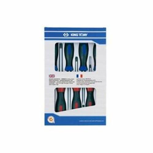 Pozi/Slot Screw Driver Set 7 Piece - King Tony
