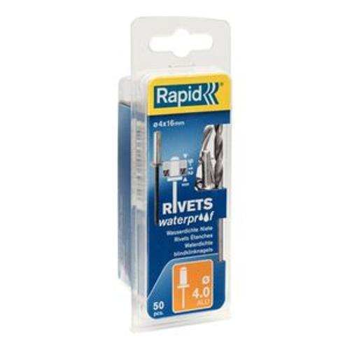Rivets 4 x 16mm Waterproof 50 Piece - RAPID