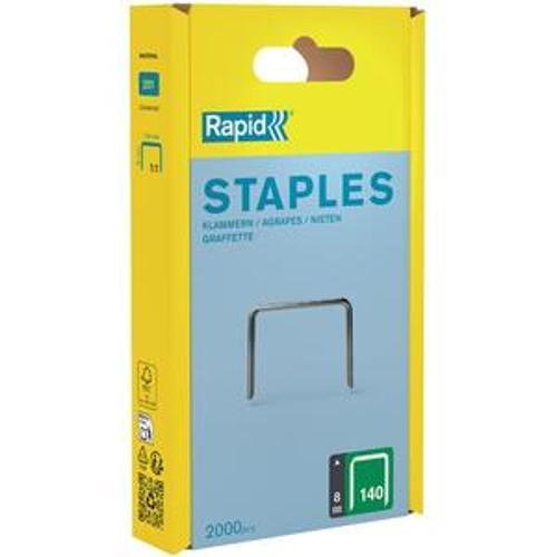 Staples 140/8 2000Pcs - RAPID