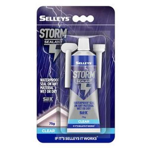 Storm Sealant Sil-X Clear - Selleys 75g