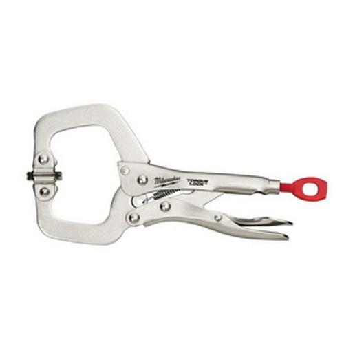 TORQUE LOCK Locking C-Clamp Swivel Jaws - Milwaukee 152mm