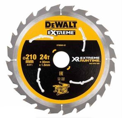 XR FlexVolt Circular Saw Blade 210 x - DeWalt 30mm 24T