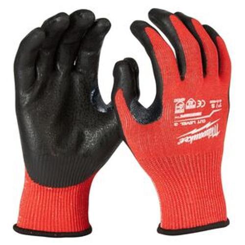 Gloves Cut 3 C Nitrile Dipped Small - Milwaukee