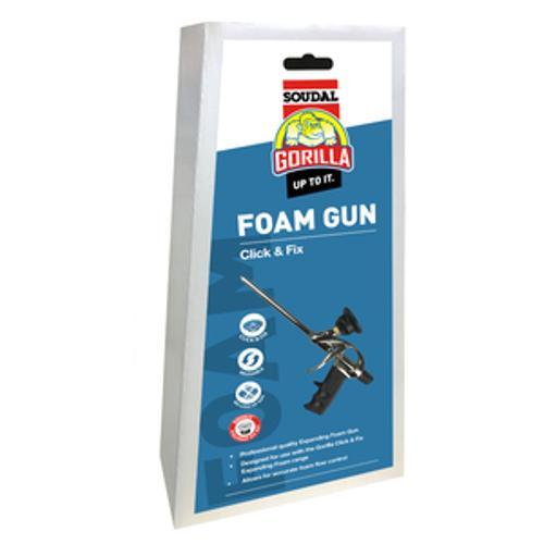 Foam Gun Click & Fix Black/Silver - Soudal