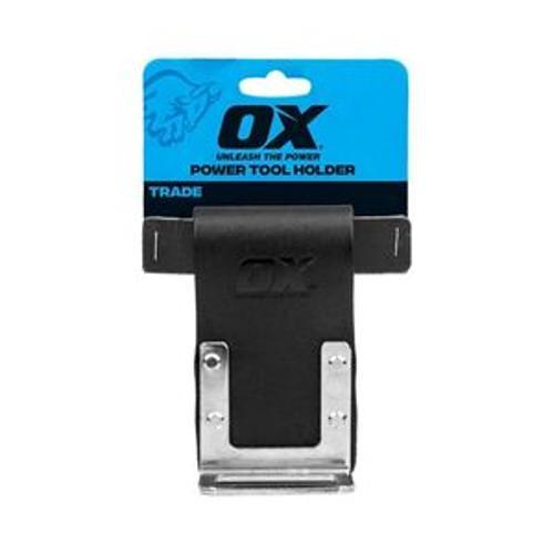 Trade Leather Power Tool Holder Black - OX