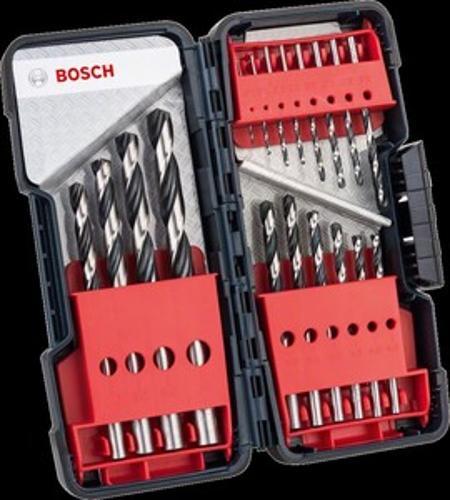 Drill Bit Set PoinTeQ 1-10mm Metal 18 Piece - Bosch