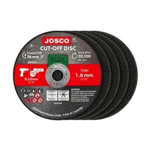 Cut-off Disc 76 x 1.6 x - Josco 9.35mm