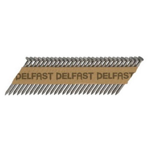 Roundhead Gasless Nails - Delfast 65mm Ring Galvanised 1000 Box FN-RD65RG