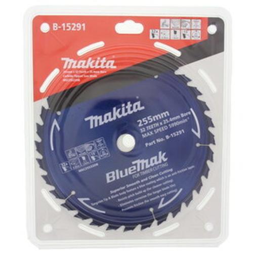 BlueMak blades for Mitre Saws - Makita 255mm 32T B-15291