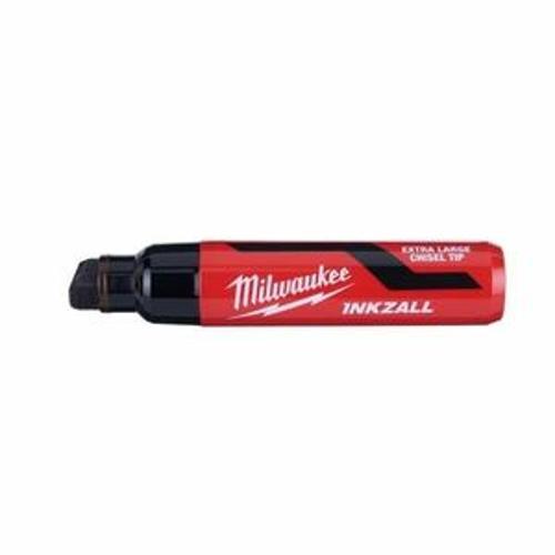INKZALL Marker Black Extra Large Chisel Tip HS - Milwaukee