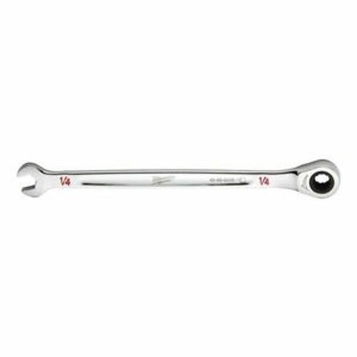 SAE Ratcheting Combination Wrench 1/4 Inch - Milwaukee