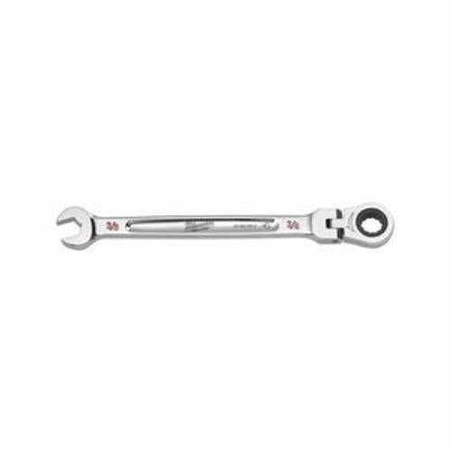 Flex Head Ratcheting Combination Wrench 3/8 Inch SAE - Milwaukee