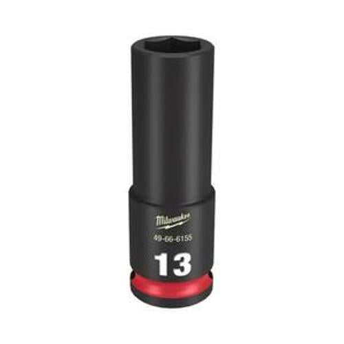 Shockwave Deep 6 Point Impact Socket 3/8 Inch Drive - Milwaukee 13mm