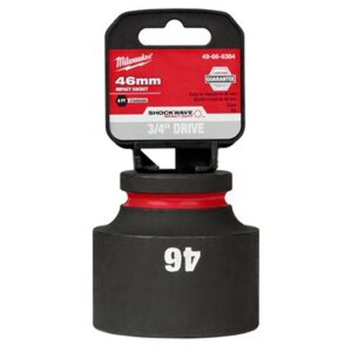 Shockwave Standard 6 Point Impact Socket 3/4 Inch Drive - Milwaukee 46mm