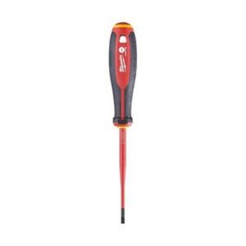 VDE Screwdriver Slotted 0.8 x 4 x - Milwaukee 100mm