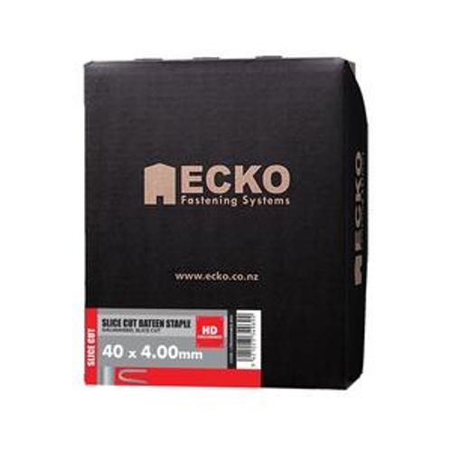 FB Staple Galvanised Slice - Ecko 40mm x 4.00mm 500g