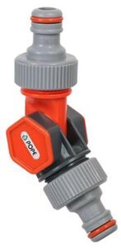 Swivel Connector with 2-Way Coupler - Pope 12mm