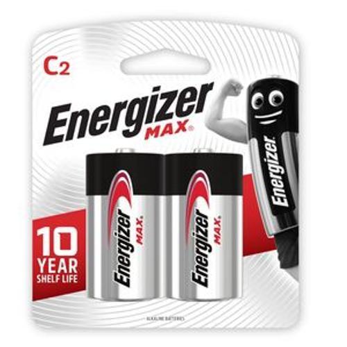 Max Alkaline Battery C 1.5V 2 Packet - Energizer